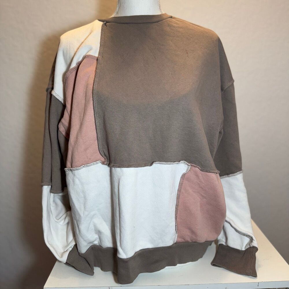 Patchwork sweater from primark